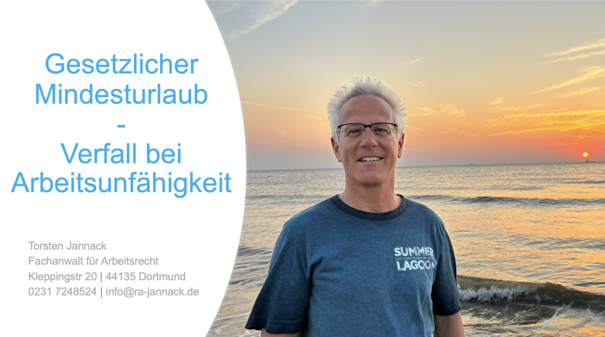 Verfall bei Arbeitsunfähigkeit